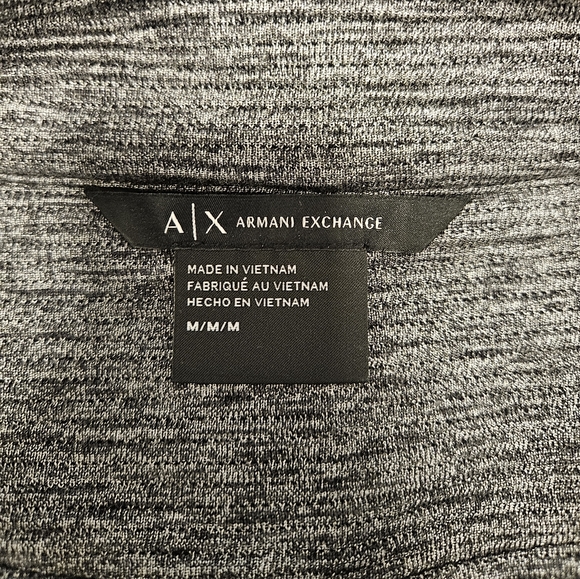 Armani Exchange Black/Grey Jacket - Picture 9 of 9